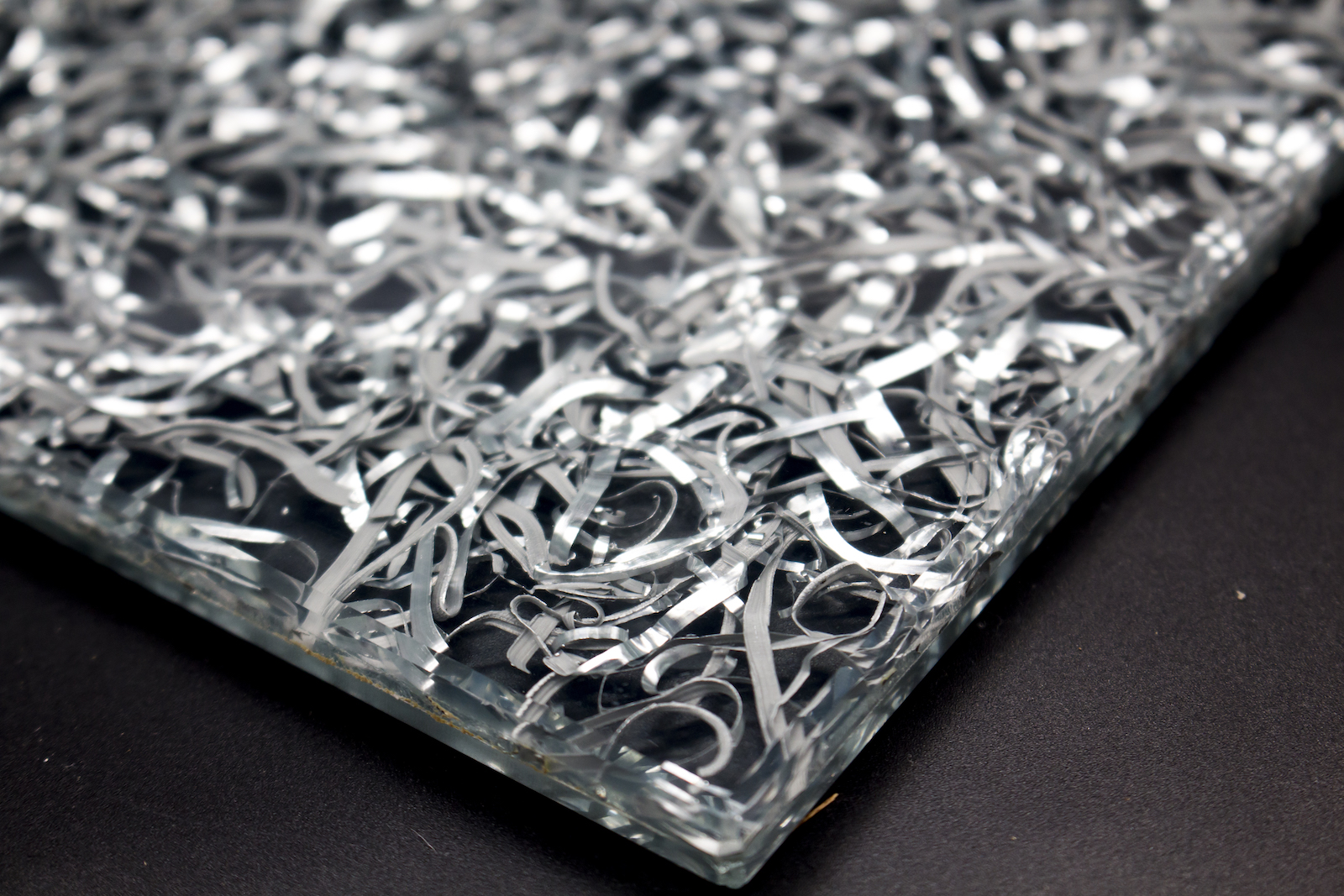 Aluminum Scrap Laminated Glass